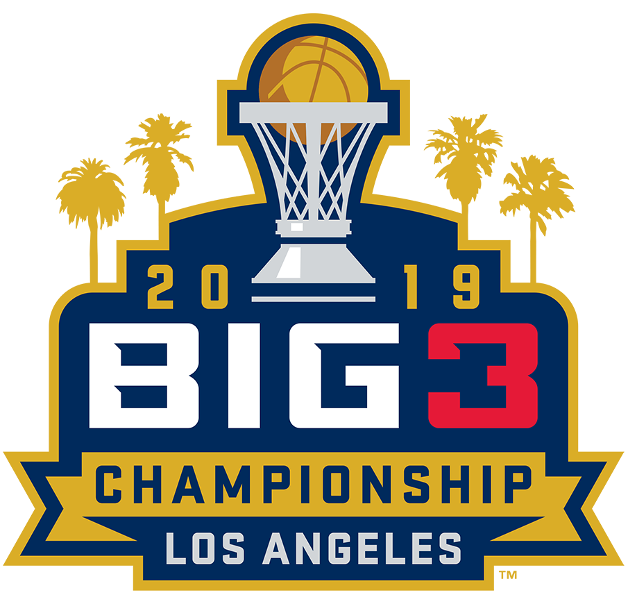 BIG3 Championship 2019 Primary Logo iron on heat transfer